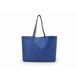 Saint Laurent blue calfskin Shopping tote bag
